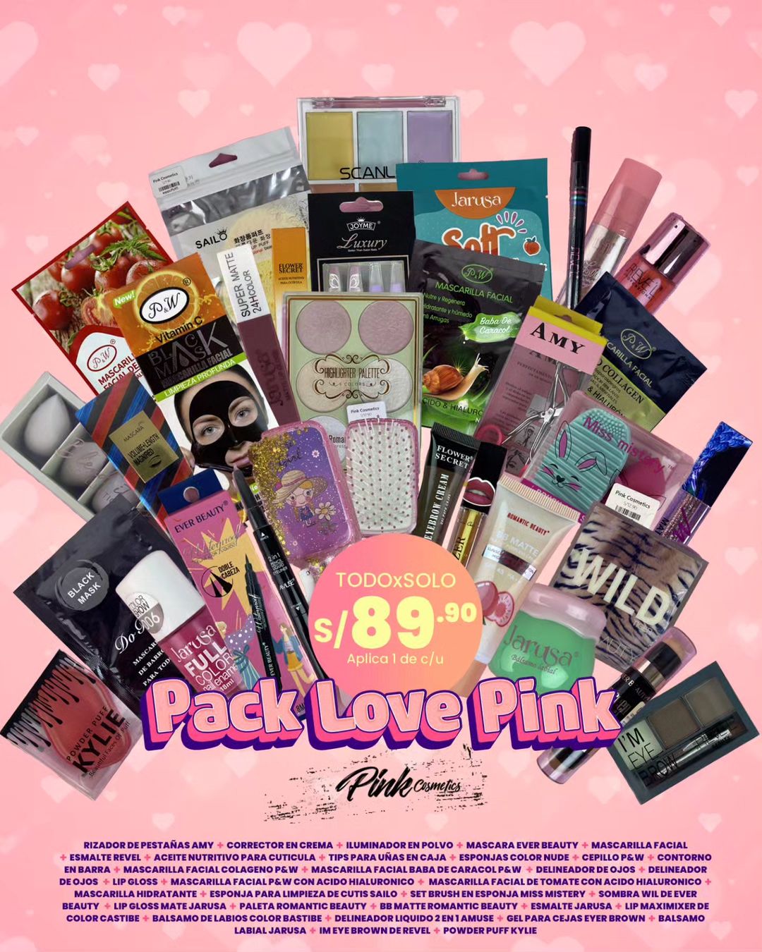 Pack Love Pink