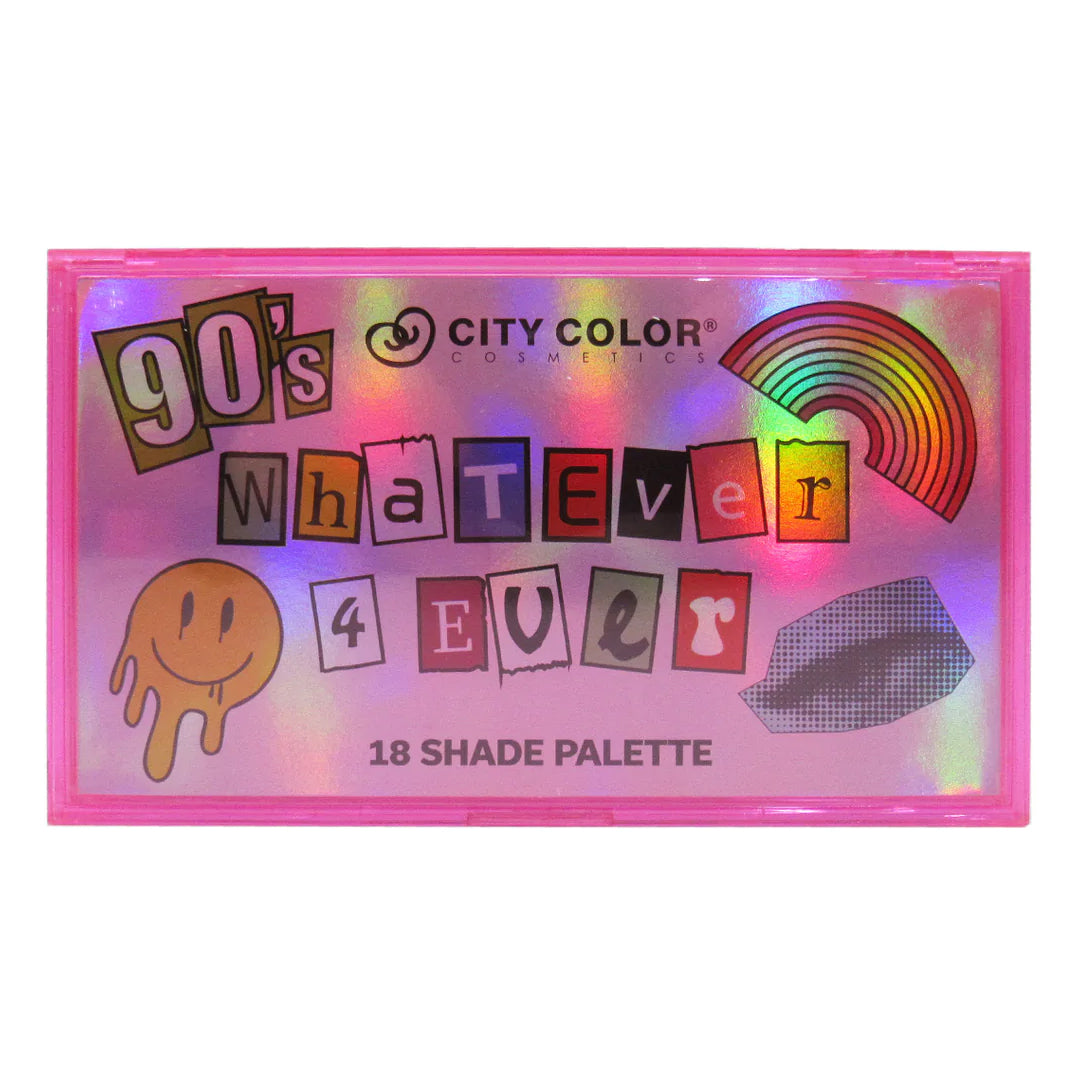 Paleta de Sombras 90's Whatever 4Ever City Color